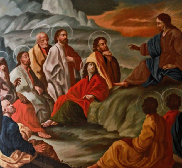 Gesù insegna agli Apostoli