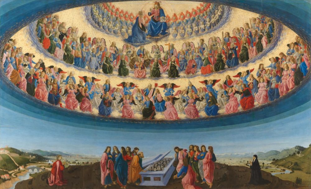 L’Assunzione di Maria, di Francesco Botticini